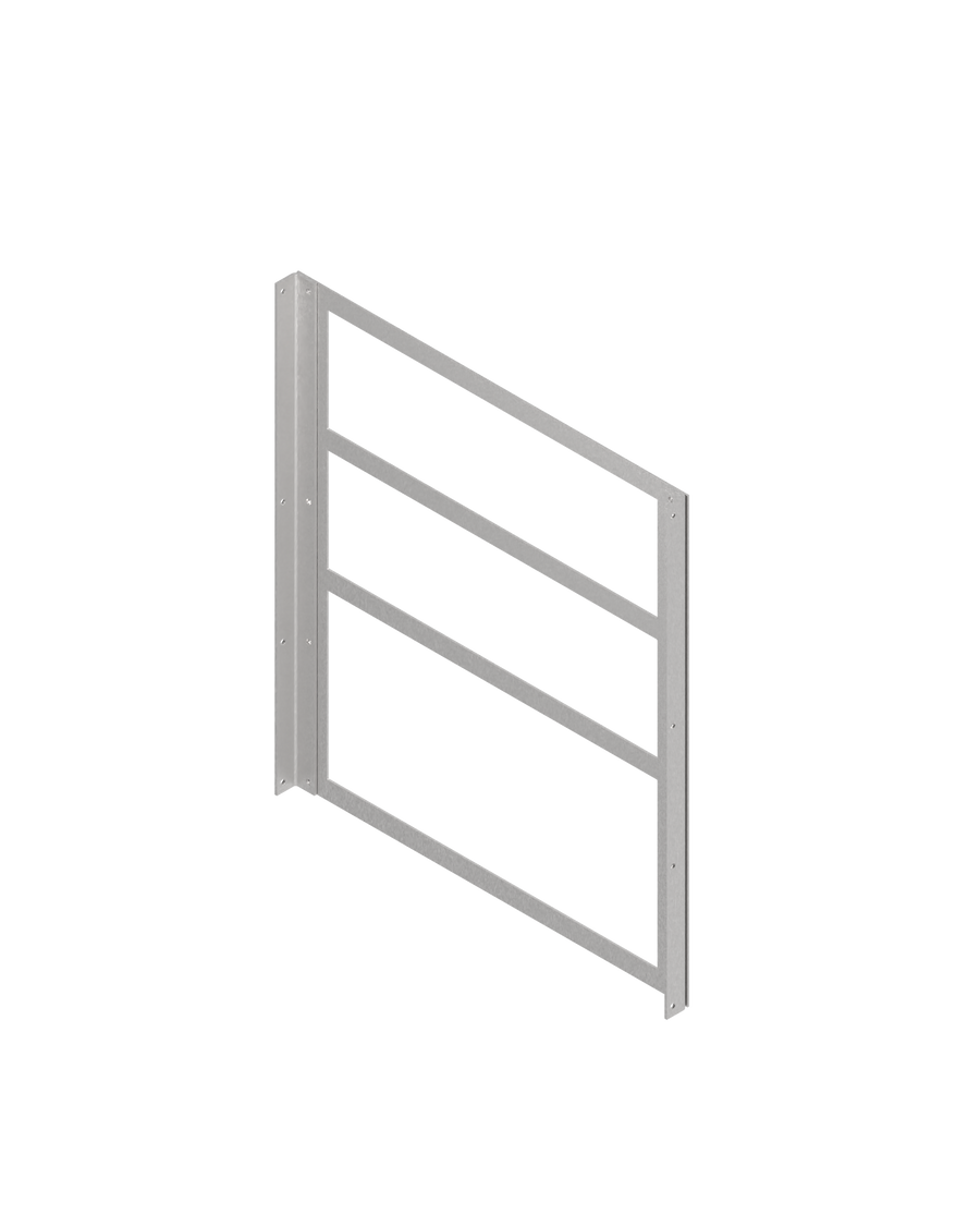 Frame Unit Small Wall Shelf - Stainless Steel