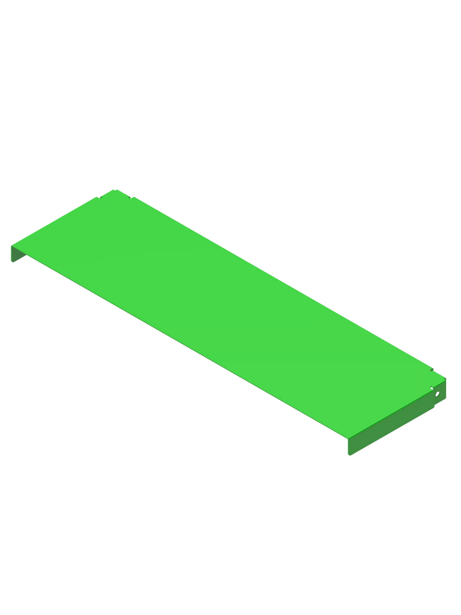 Shelf Layer Straight - Bright Green